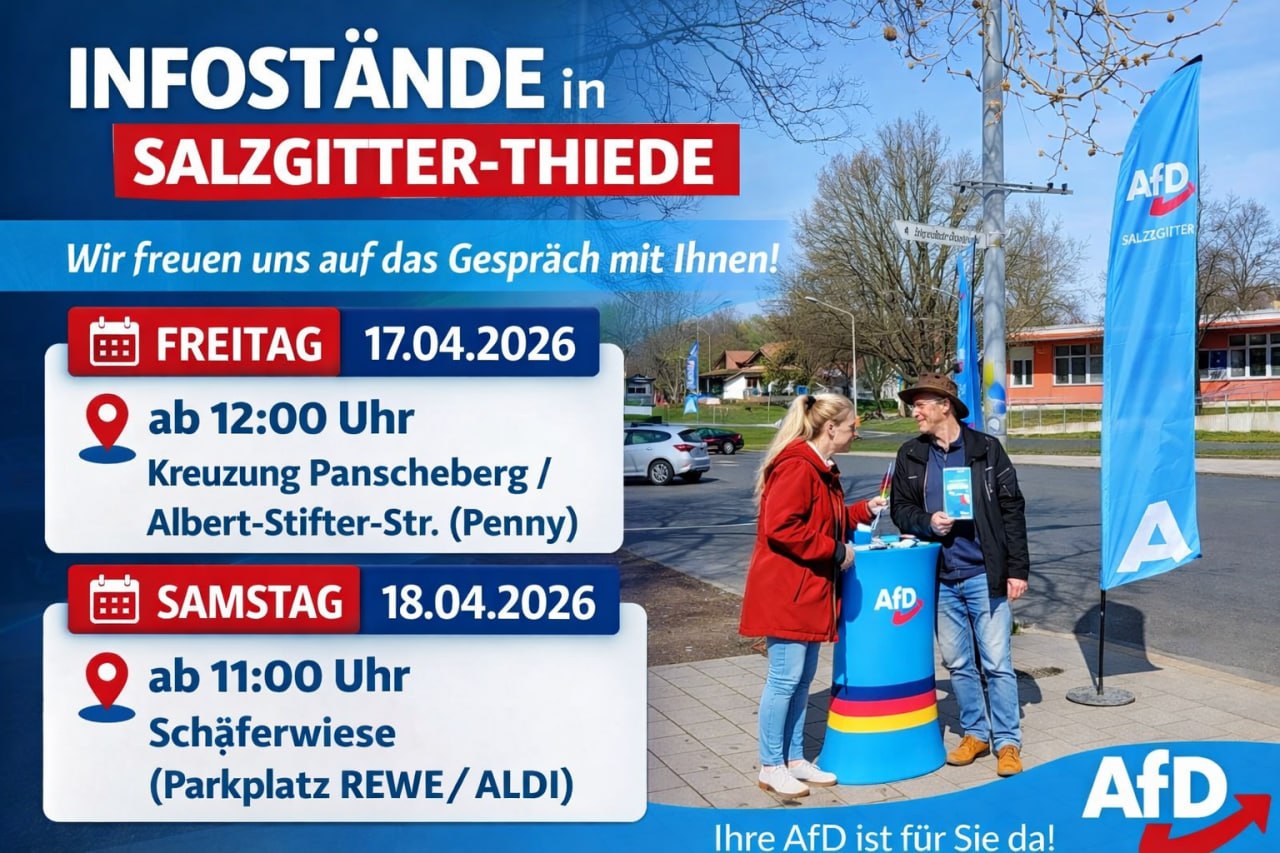 Infostand AfD Salzgitter